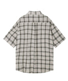 Nian Linen Check Short Sleeve Shirt
