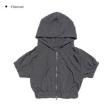 Tora Nylon Hood Zip-Up Jacket