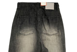 Rodeu Black Summer Denim Wide Pants