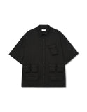 [AG] Slather Utility Pocket Half Shirt