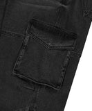 WIDE CARGO DENIM PANT