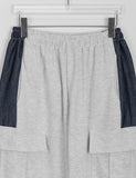[unisex] Mohind color matching banding cargo pants