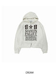 Patek Waffle Print Hood Zip-Up