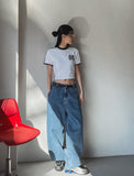 88 line crop short sleeve