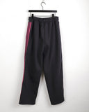 Lat tape line color matching wide training pants