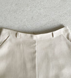 Meshu Suede Flare Long Skirt (Belt Set)