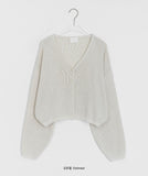 Tebolli Color Linen Summer Knit Cardigan