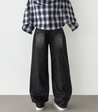 Summer No-Fade Balloon Wide-Fit Denim Pants
