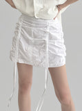 Warney shirring nylon skirt