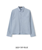 Drawing Stripe Crop Shirt