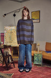 Wave Brush Stripe Sweater