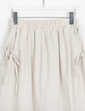 Dinku Banding Ribbon Long Skirt