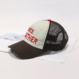 Weather String Mesh Ball Cap