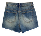 Bohemian Half-Length Denim Pants