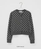 Delinelle Dot Round Cardigan