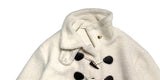 Pugeun fleece duffel coat