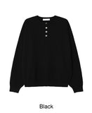 Revved henley neck knit