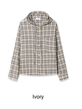 Luther Airy Hood Check Shirt