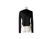 Bato See-through Feminine Hood Zip-Up