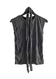 Klev Scarf Set Wrinkle Sleeveless