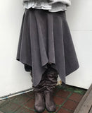SOFT UNBALANCE FLARE SKIRT