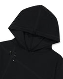 CURVED SLIM HOODIE