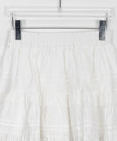 Nomoi Lace Tiered Mini Skirt