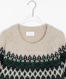 Santo Round Nordic Knit