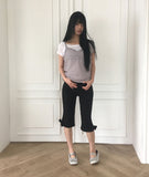 Elto Ribbon Capri Pants