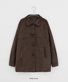 Mofila Suede Collar Over Jacket