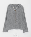 Tilu Bokashi Strap Hood Knit