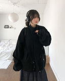 Mauve Washed Short Fishtail Bomber Jacket