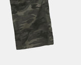 Pim Military Camo Pocket Cargo Bootcut Cotton Long Pants