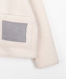 Keipy color matching pocket fleece jacket