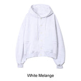 Hella Overfit Hooded Button Jacket