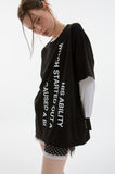 mega label t-shirt