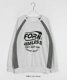 [unisex] Tuminseu sporty printing color matching over sweatshirt