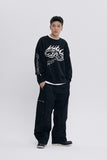 FLAME LOGO CREWNECK