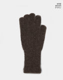 Naming Wool Bocashi Knit Touch Hole Finger Gloves