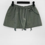 Leon Zipper Cargo Mini Skirt