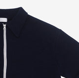 Porine Two-Way String Zip-Up