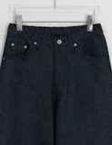 Pimmo Banding Raw Denim Balloon Wide Pants