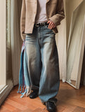 Doha Cat Balloon Denim Pants