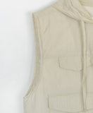 [BAONHAUS] Senbuts strap pocket nylon hood vest