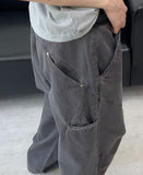 Fedon Curved Pocket Dyeing Pants