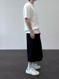 Mesh acrylic half knit