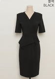 Cellmond Peplum H Line One Piece
