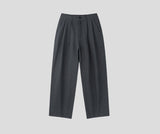 Cooling Linen Two-Tuck Wide Pants
