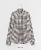 Pinby Basic Check Long Sleeve Shirt