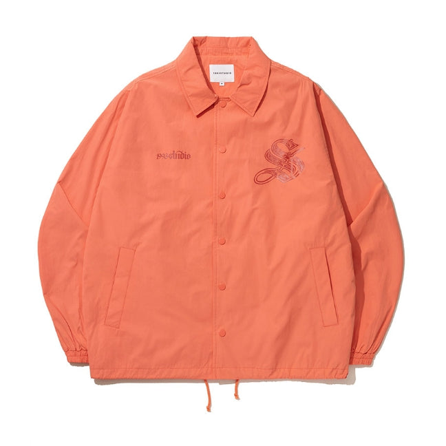 【1993studio】24SS★ Record Button Coach Jacket 1993studio(1993スタジオ) - レコードボタンコーチジャケット